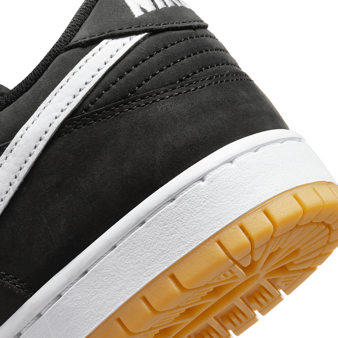 Nike SB Dunk Low Pro ISO (Black / White / Gum Light Brown)