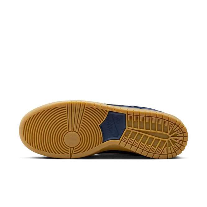 Nike SB Dunk Low Pro ISO (Navy / White / Navy / Gum Light Brown)