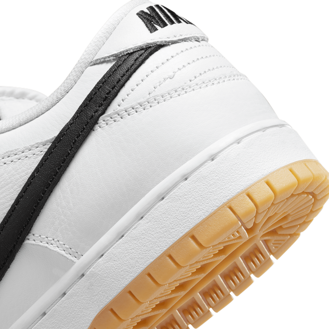 Nike SB Dunk Low Pro ISO (White / Black / Gum Light Brown)