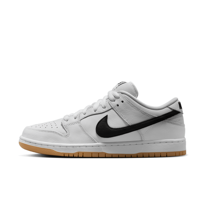 Nike SB Dunk Low Pro ISO (White / Black / Gum Light Brown)