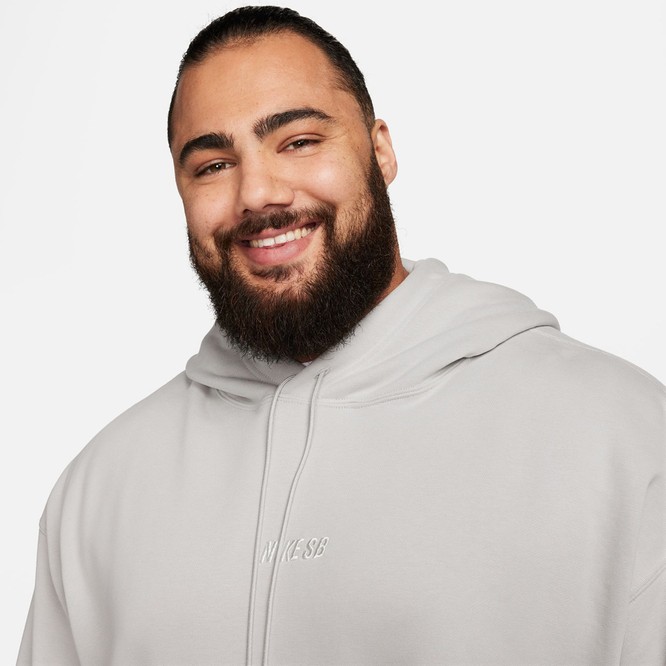 Nike SB Essential Skate Hoodie (Light Iron Ore / Coconut Milk)