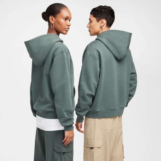 Nike SB Essential Skate Logo Hoodie (Vintage Green / White)