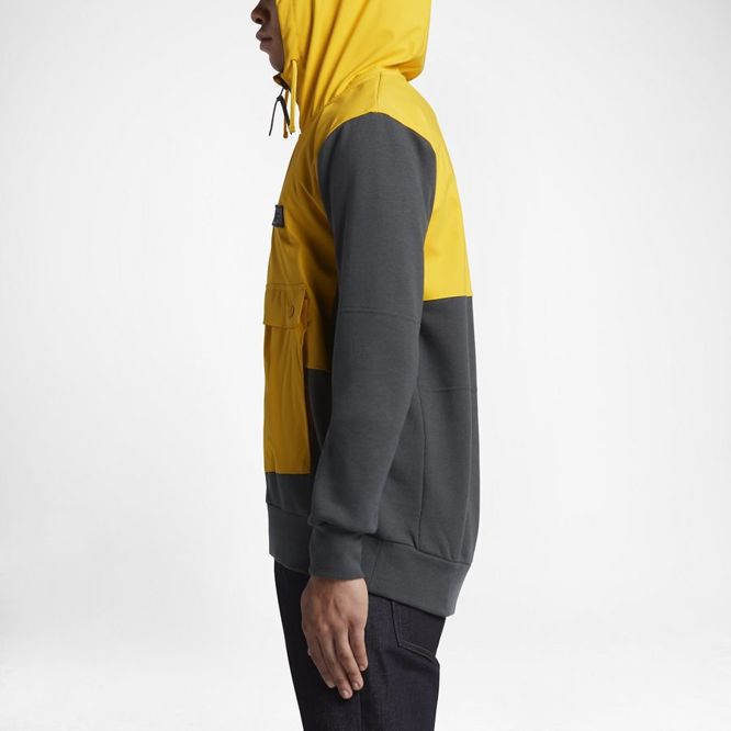 Nike SB Everett Hoodie (Tour Yellow / Anthracite)