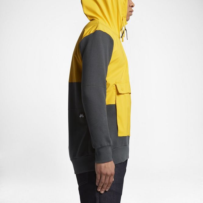 Nike SB Everett Hoodie (Tour Yellow / Anthracite)