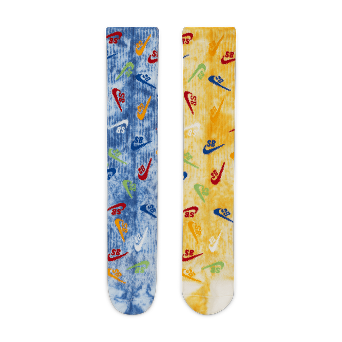 Nike SB Everyday Plus Lightweight Crew Socks (Multicolor)