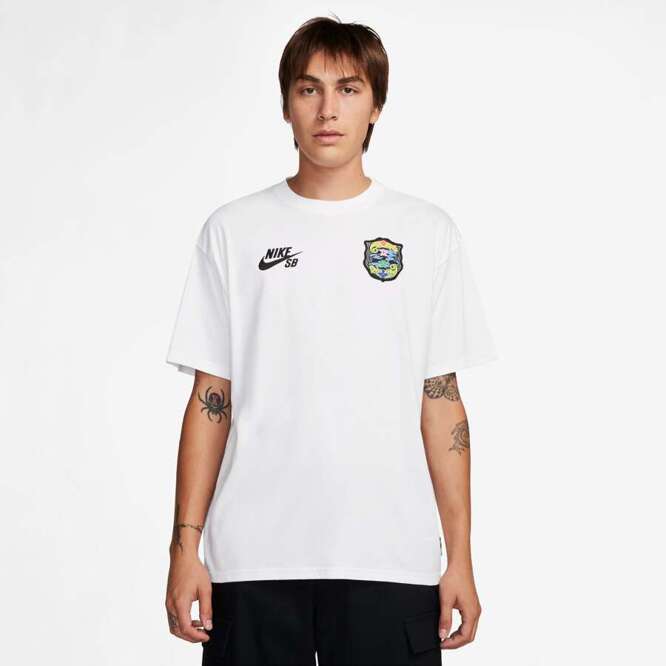 Nike SB Federation Agnostic Skate T-Shirt (White)