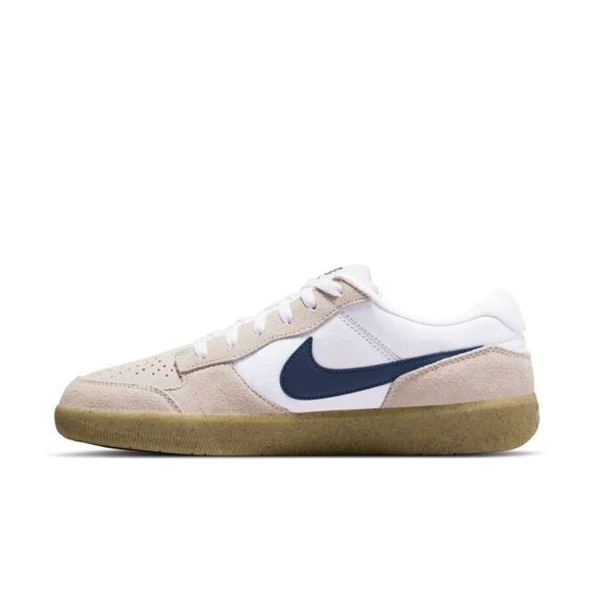 Nike SB Force 58 (White / Navy / White / Gum Light Brown)