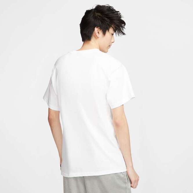 Nike SB Logo Skate Tee (White/Black)