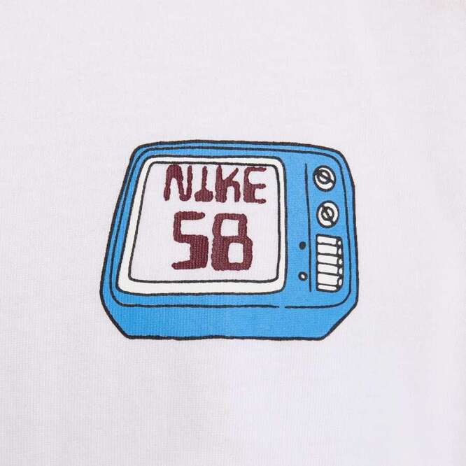 Nike SB Max90 Brainwash Skate Longsleeve (White)