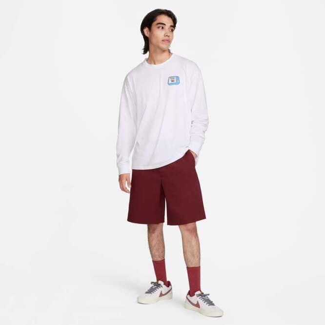 Nike SB Max90 Brainwash Skate Longsleeve (White)