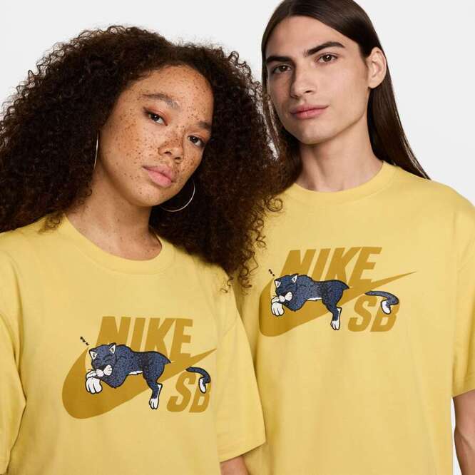 Nike SB Panther Skate Tee (Saturn Gold)