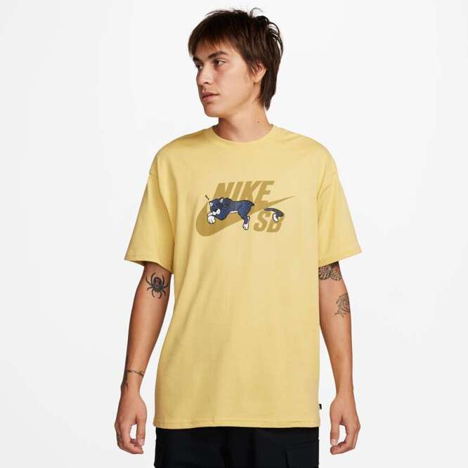 Nike SB Panther Skate Tee (Saturn Gold)