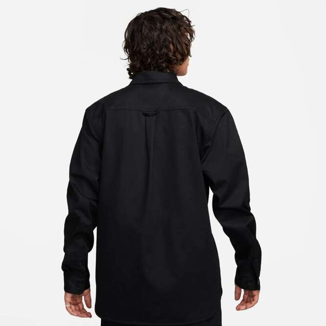 Nike SB Tanglin Long-Sleeve Skate Shirt (Black)