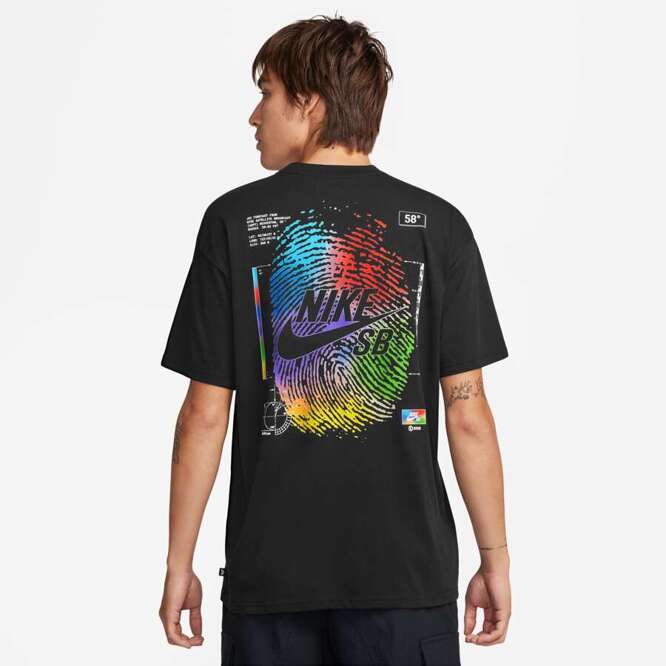 Nike SB Thumbprint Skate Tee (Black)