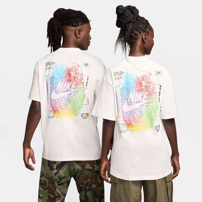 Nike SB Thumbprint Skate Tee (Sail)