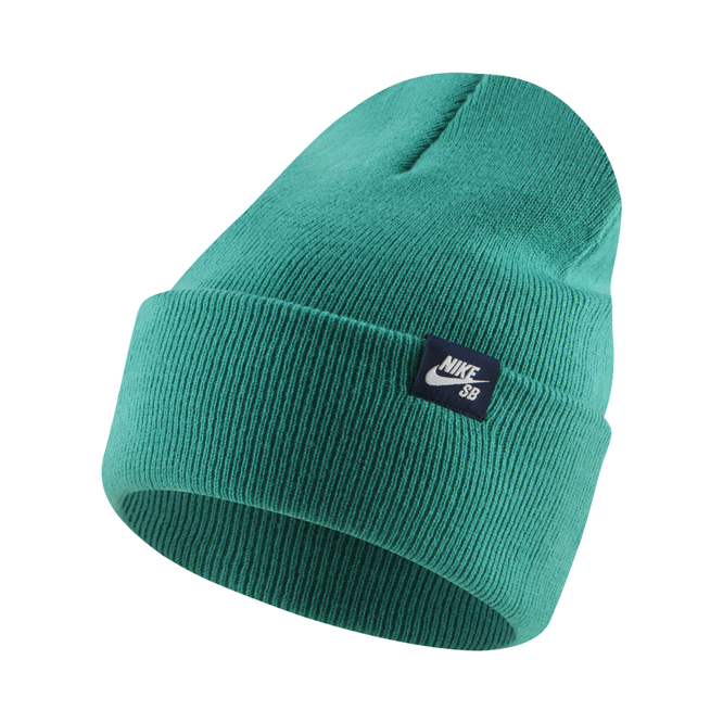 Nike SB Utility Beanie (Neptune Green / White)