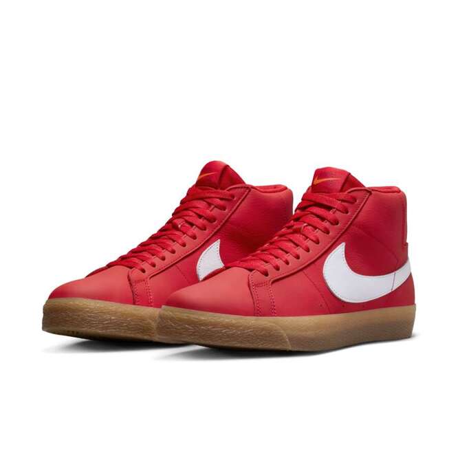 Nike SB Zoom Blazer Mid ISO (University Red / White / White)