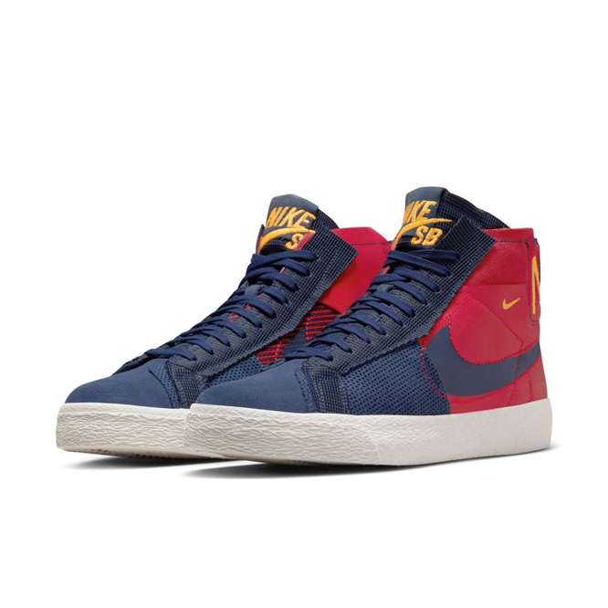 Nike SB Zoom Blazer Mid Premium (University Red / Midnight Navy)