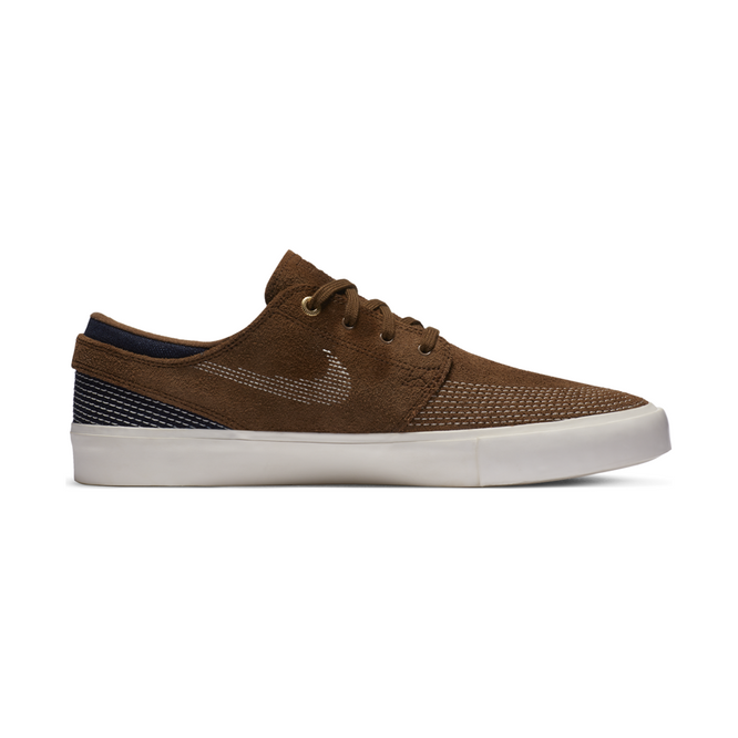 Nike SB Zoom Janoski RM Premium Yukon Brown Sail Mystic Navy