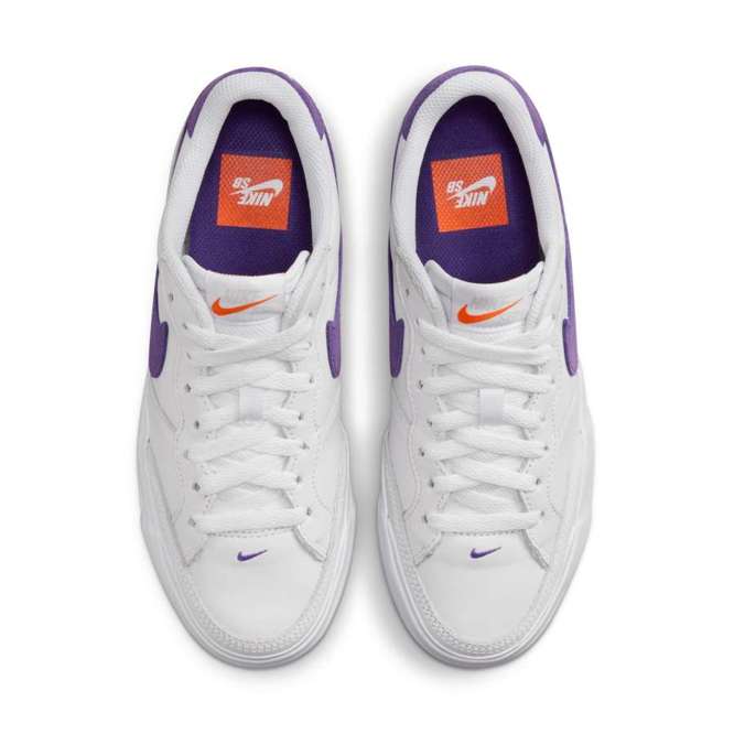 Nike SB Zoom Pogo Plus ISO (White / Court Purple / White / Gum Light Brown)