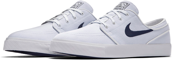 Nike SB Zoom Stefan Janoski CNVS shoes (White / Obsidian)