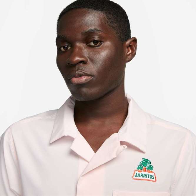 Nike SB x Jarritos®️ Short-Sleeve Bowling Button-Up Shirt (Pearl Pink)