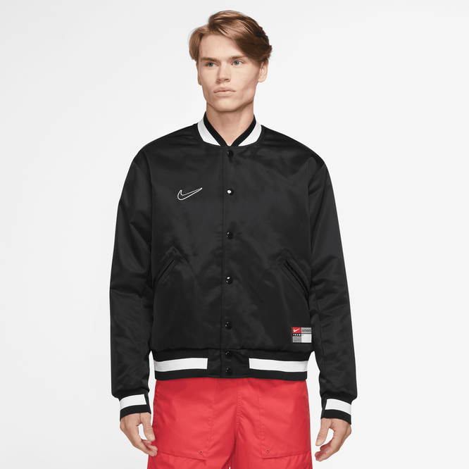 Nike SB x MLB Varsity Skate Jacket (Black/White)