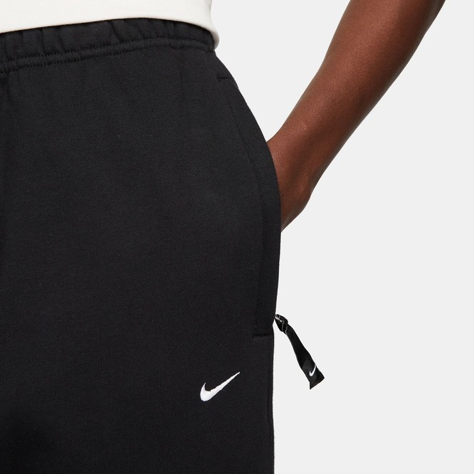 Nike Solo Swoosh Fleece Pants (Black/White)