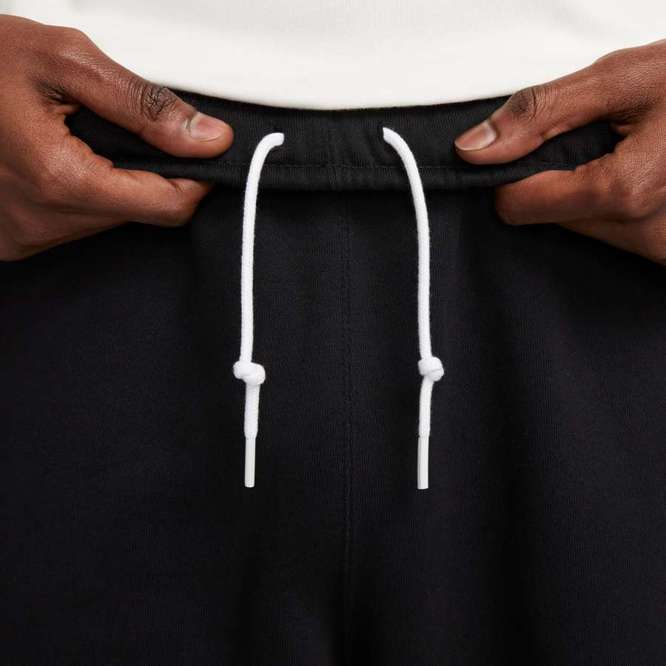 Nike Solo Swoosh Fleece Pants (Black/White)