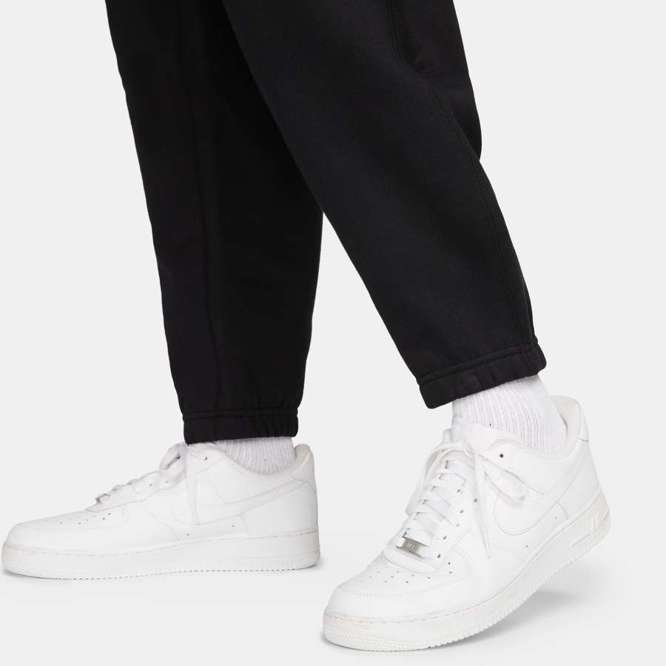 Nike Solo Swoosh Fleece Pants (Black/White)