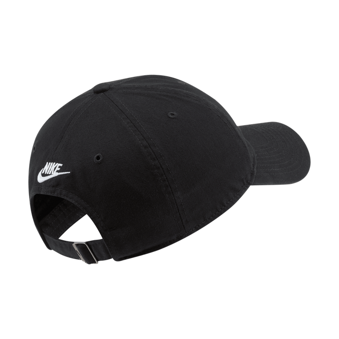 Nike Sportswear Heritage 86 Just Do It Cap Black White