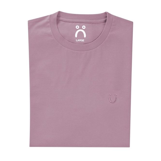 POLAR SKATE CO. T-SHIRT HAPPY TEE (ROSE)