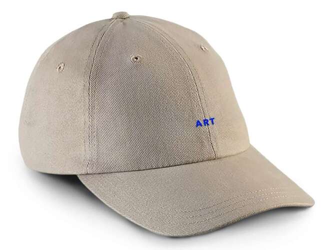 Poetic Collective ART Cap (Beige / Blue)