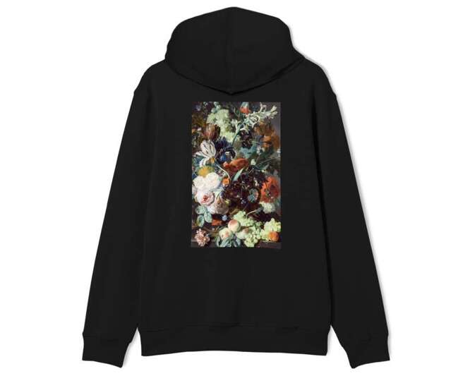 Poetic Collective Flower Hoodie (Black)