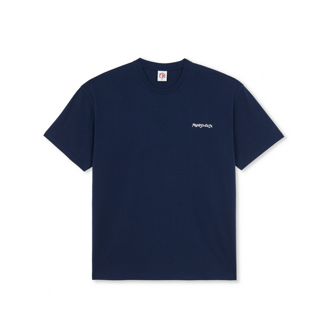 Polar Skate Co. 12 Faces Tee (Dark Blue)