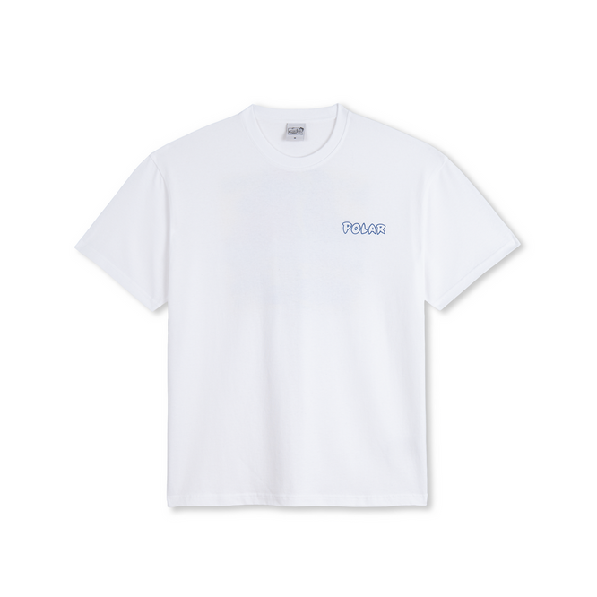 Polar Skate Co. Crash Tee (White)