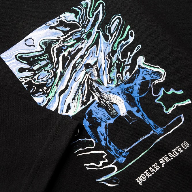 Polar Skate Co. Rider Tee (Black)