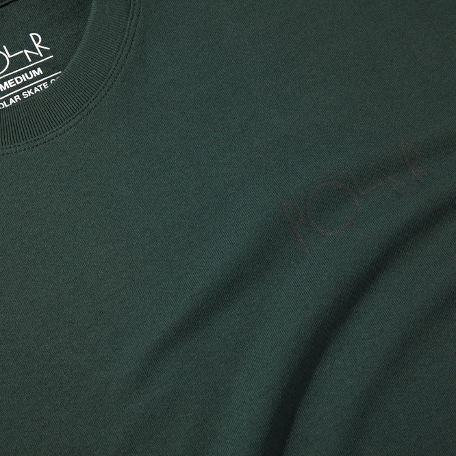 Polar Skate Co. Stroke Logo Tee (Dark Teal)