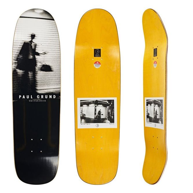 Polar Skate Co. board Paul Grund Man in Rain (P9 Special Shape)
