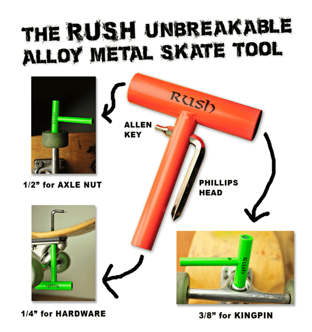 RUSH SKATE TOOL (JERSEY ORANGE)