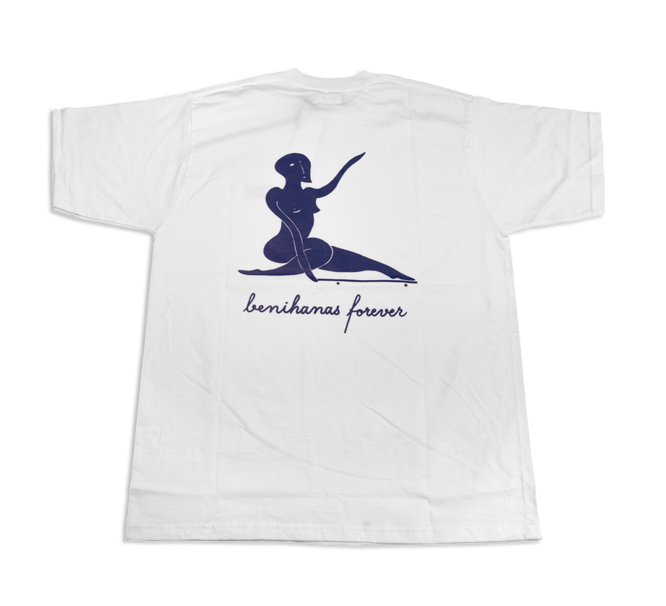 SOUR SKATEBOARDS BENIHANAS FOREVER T-SHIRT (WHITE)