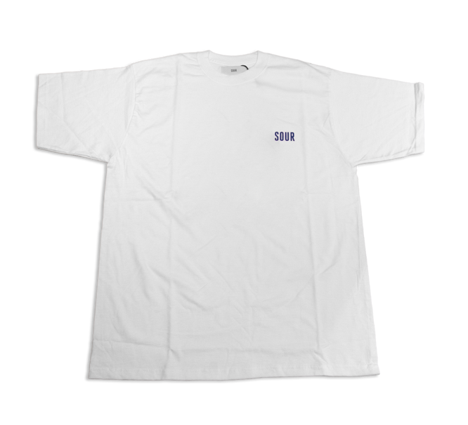 SOUR SKATEBOARDS BENIHANAS FOREVER T-SHIRT (WHITE)