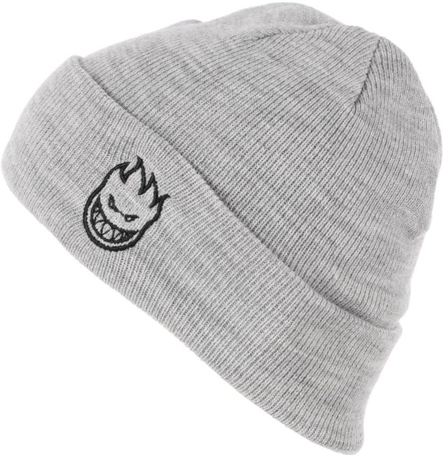 SPITFIRE BIGHEAD STANDARD CUFF BEANIE (HEATHER GRAY/BLACK)