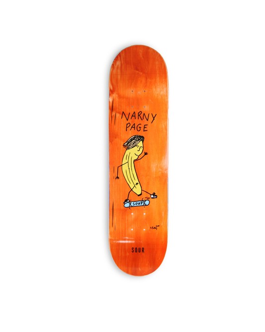 Sour Solution Barney Narny Deck 8.5"