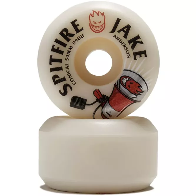 Spitfire Wheels Formula Four Jake Burn Squad Conical 99DU 54 mm