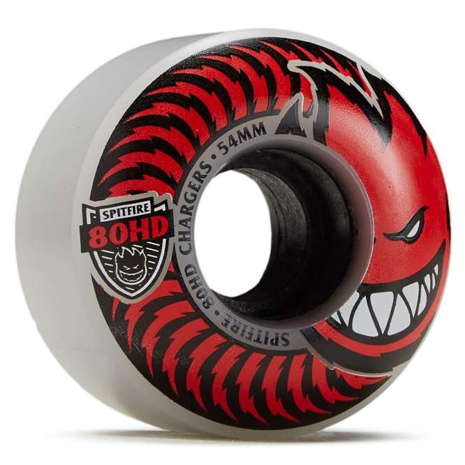 Spitfrie Wheels 80HD Chargers Classic (Clear) 54 mm wheels