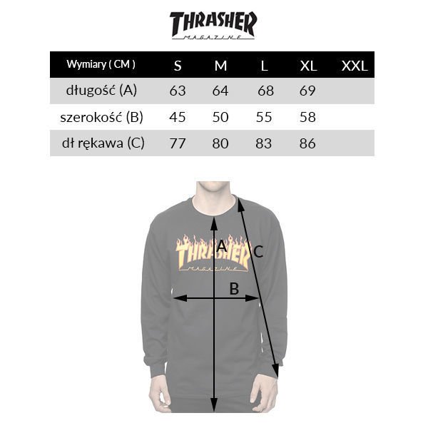 Thrasher Skate Mag Logo Longsleeve (Black)