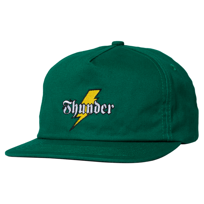 Thunder Trucks Bolt Script Snapback (Teal)