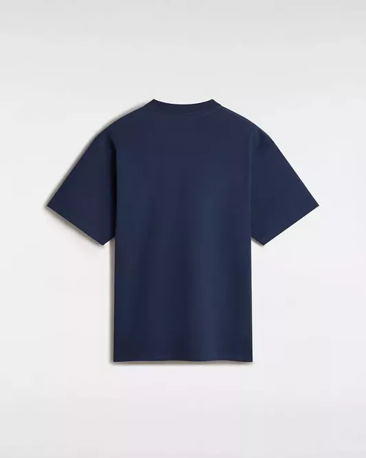 Vans Off The Wall™ II Loose Skate Classics Tee (Dress Blues)