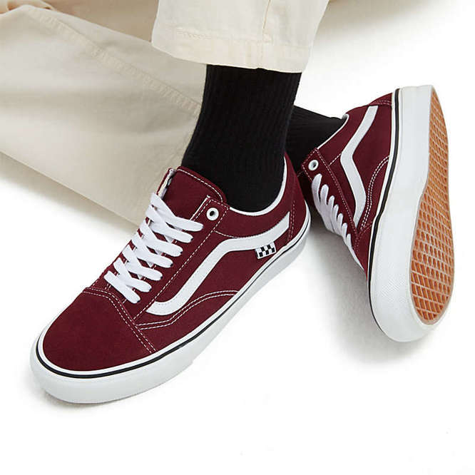 Vans Skate Old Skool (Port/True White)